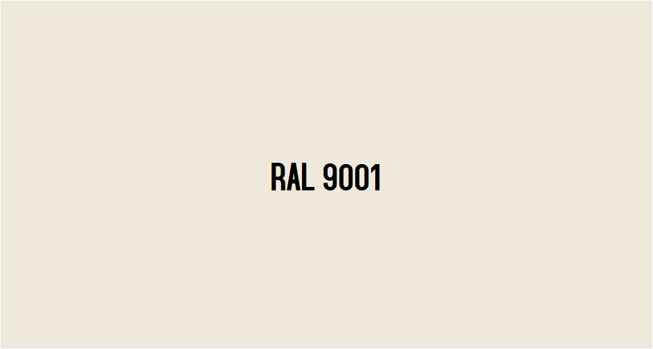 RAL 9001  Nuancier RAL